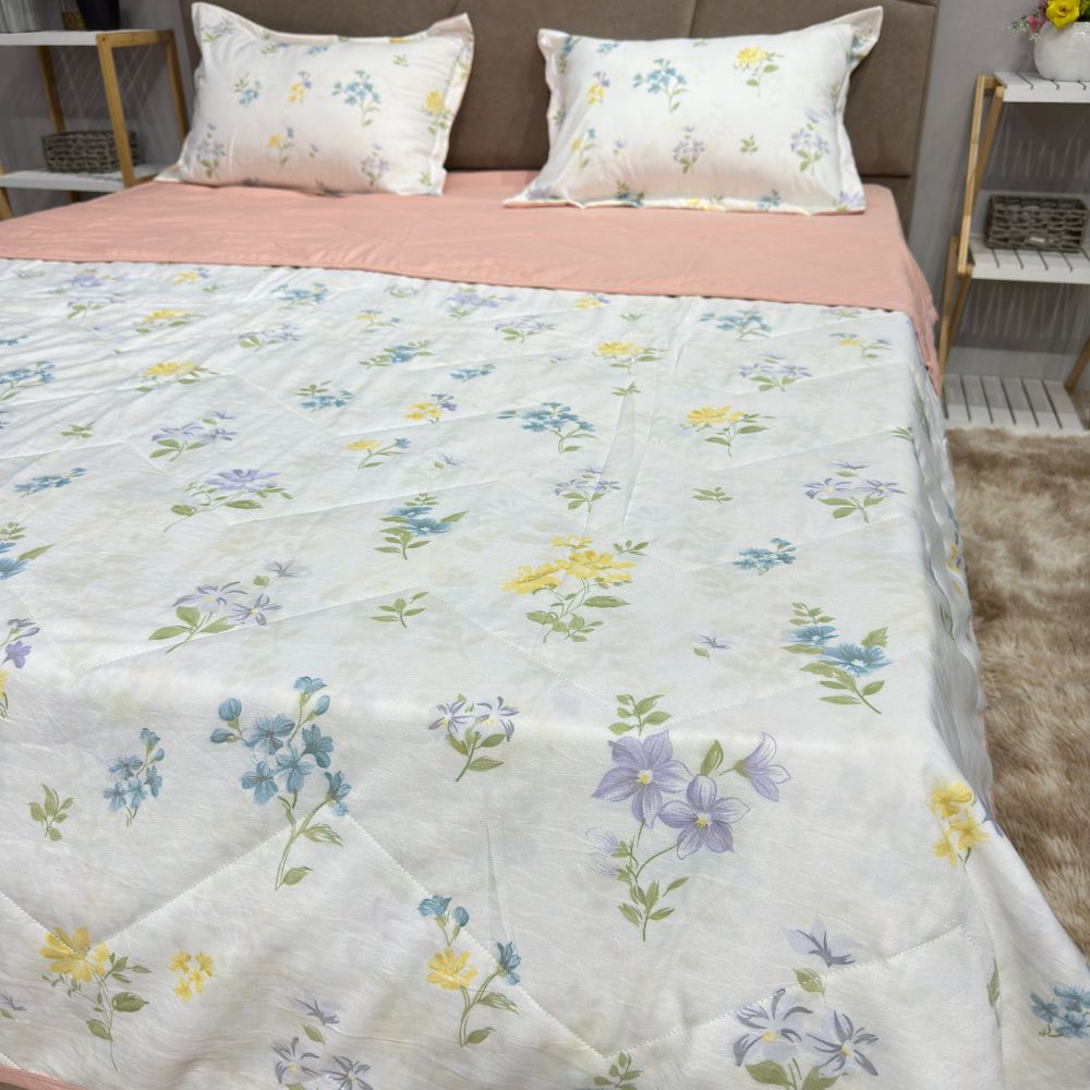 КПБ Кит С Одеялом МУН ШЕЛК 2сп АКЦИЯ !!! (от 10шт цена 5900тн)