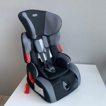 Детское автомоб. кресло "КОСМО" груп. 1-2-3(серый люкс) 9-36 кг.