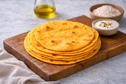 Лепешки роти сырные