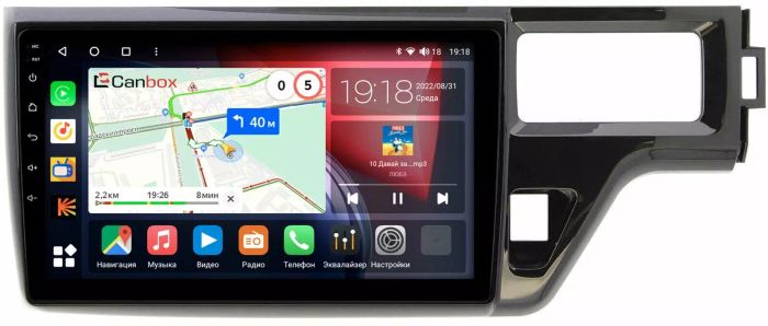 Магнитола для Honda Stepwgn 5 2015-2021 - Canbox 1099 Qled, Android 10, Быстрая, SIM-слот