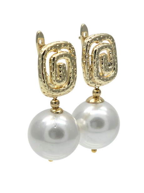 91003210 Серьги Selena Pearls