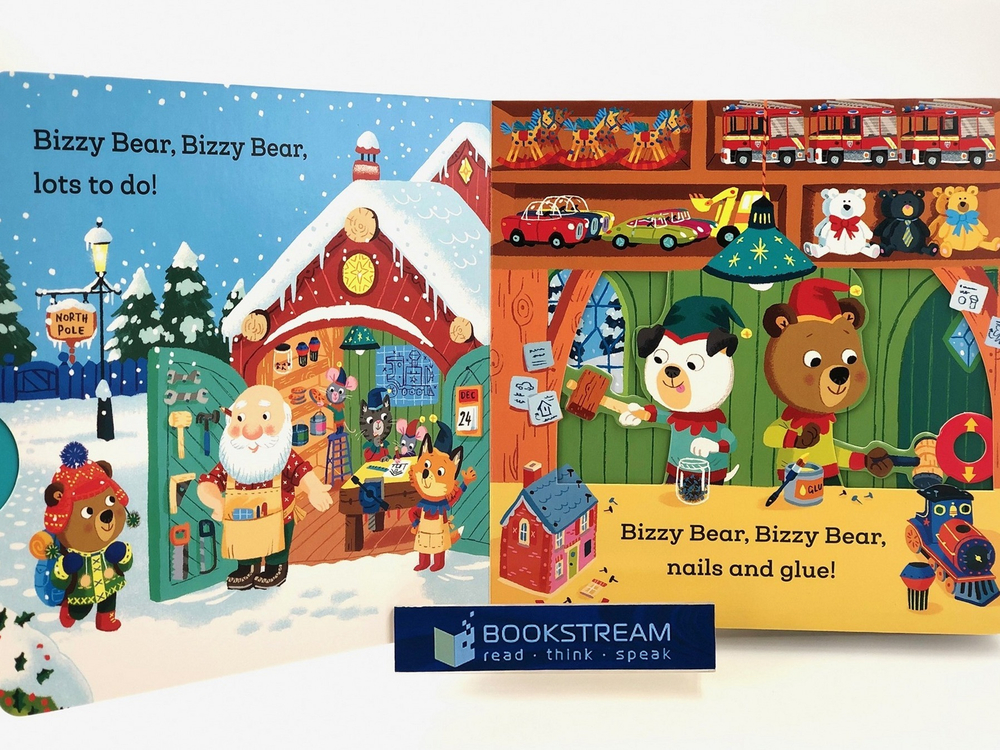 Bizzy Bear: Christmas Helper  (board book)
