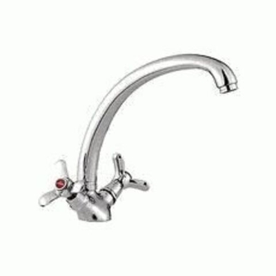 смеситель кухня LEDEME крест керамика L4212