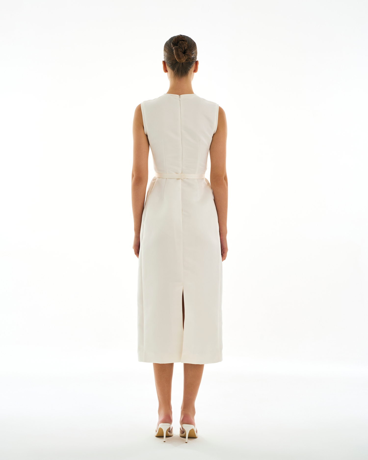 Платье Andromeda (Андромеда) МИДИ белое