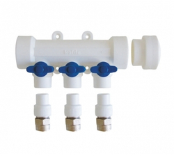 Коллекторы без воздухоотводчика KALDE 5 вых/синий