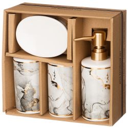 НАБОР ДЛЯ ВАННОЙ КОМНАТЫ 4 ПР. (КОР=12НАБ.) 360 МЛ