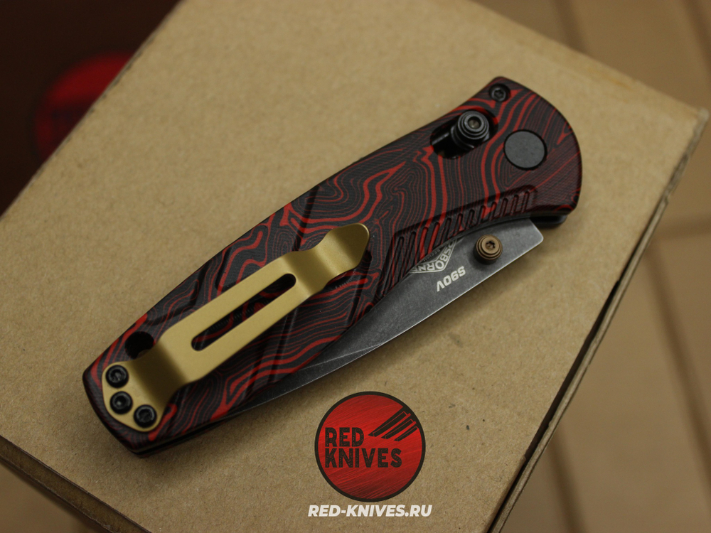 Нож Benchmade Mini Barrage® | Purple Haze | Limited Edition (уникальный номер на каждом ноже)