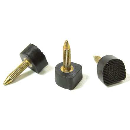 Набойки штучные BP №10 (10х10х6мм), штырь 3мм, чёрный