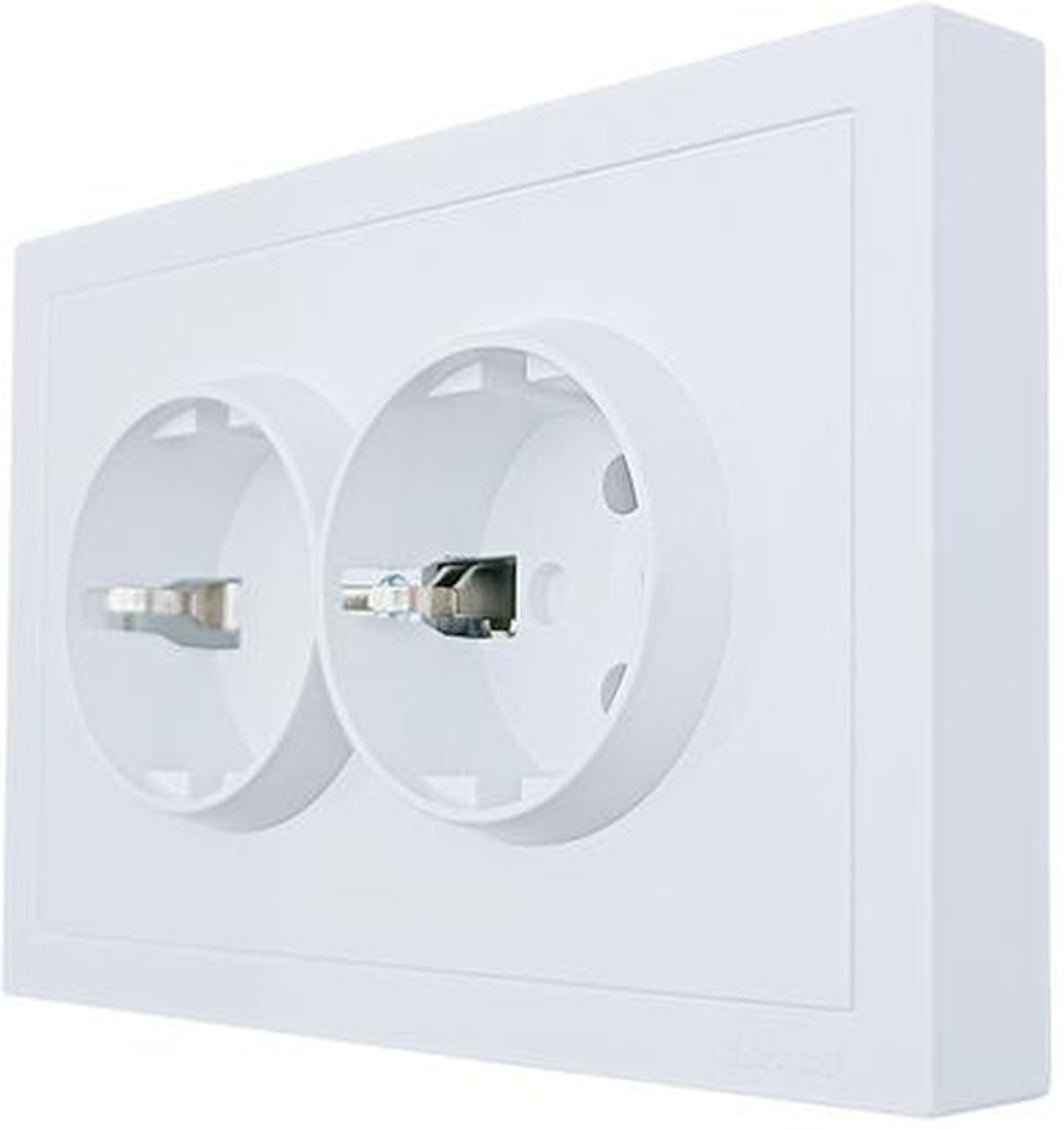 ZIMA Розетка двойная 704-0200-127BQC