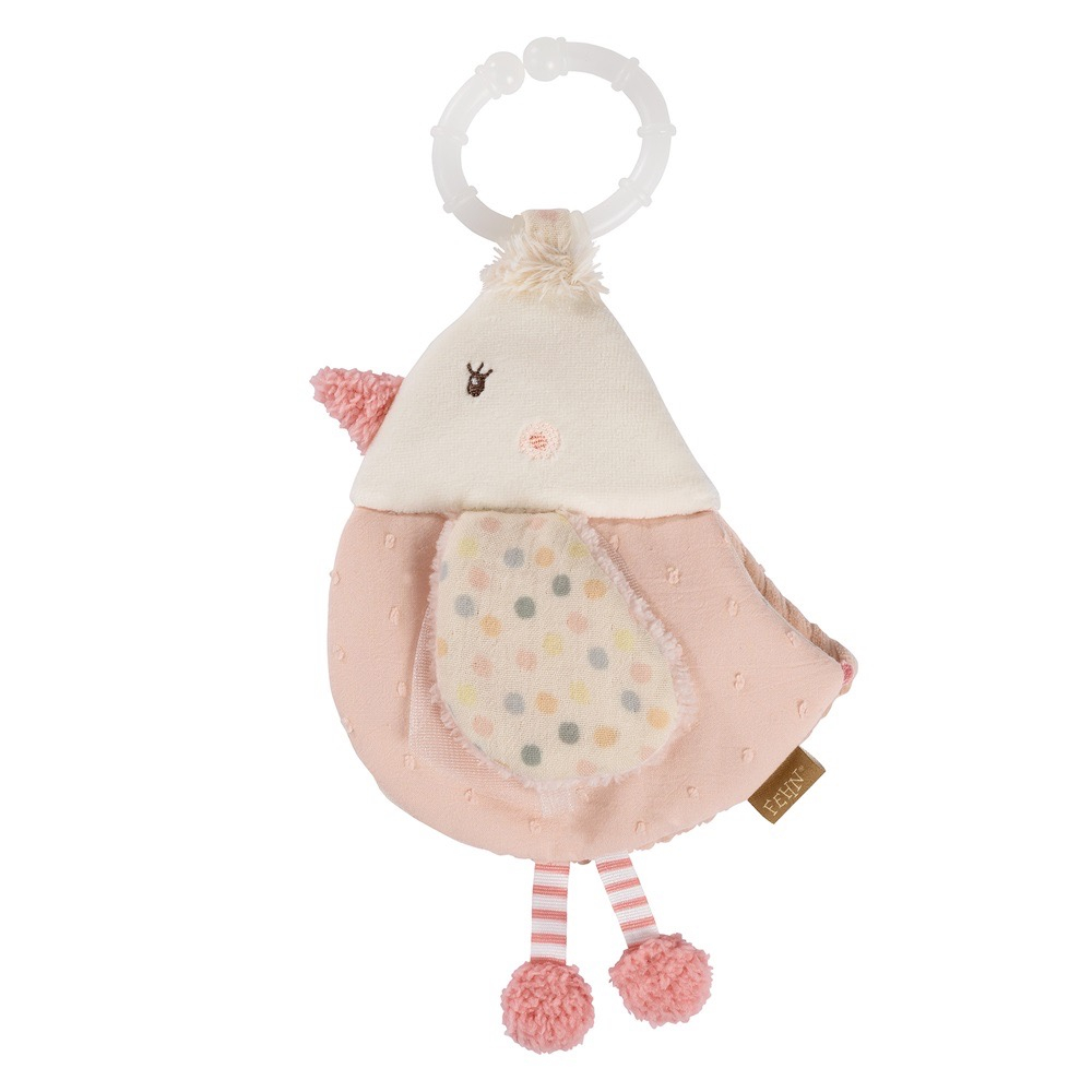 Мягкая игрушка-книжка с подвесом Птичка