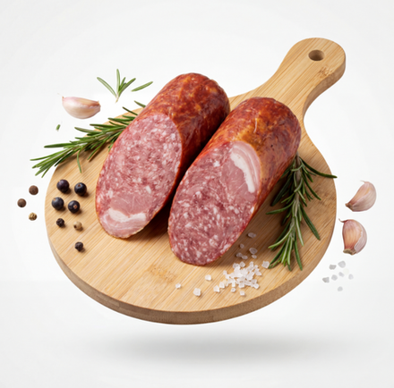 Сервелат "Алтайский" с грудинкой в/к под заказ