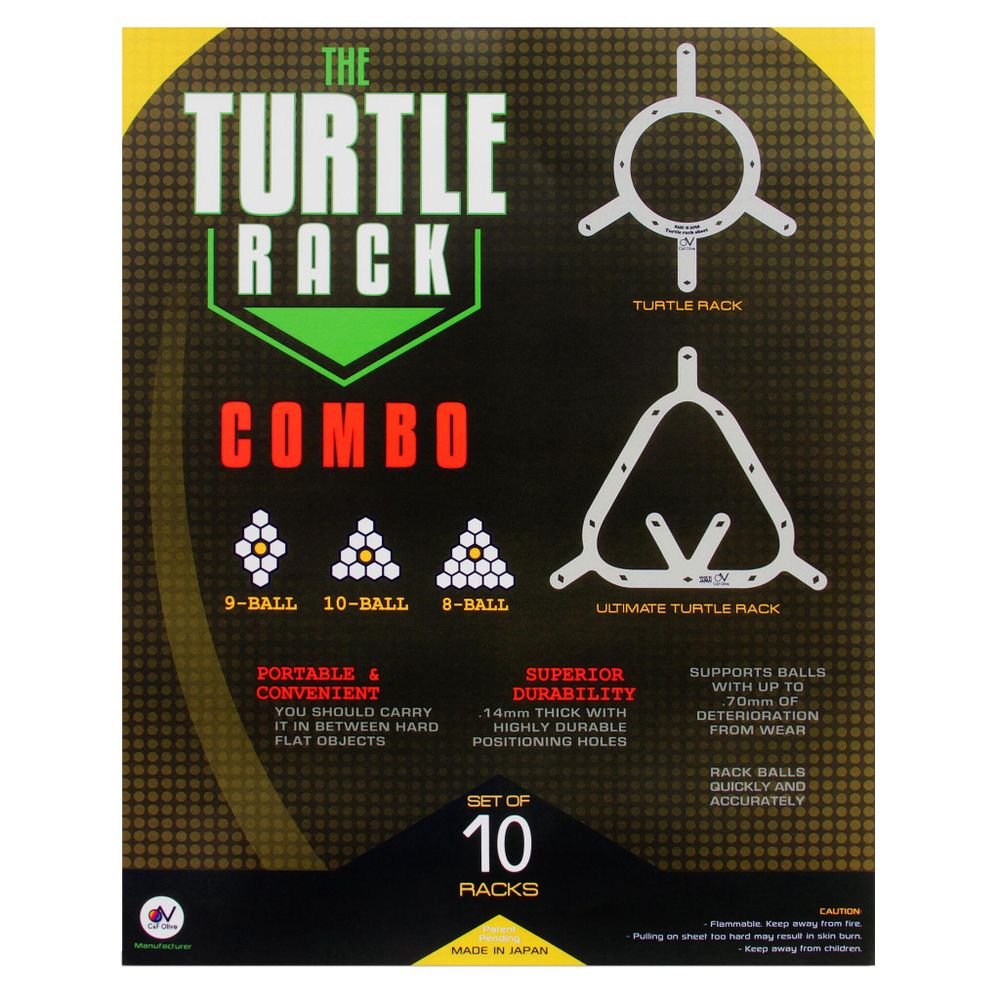 Набор держателей для установки шаров Turtle Rack Combo ø57,2мм 10 шт.