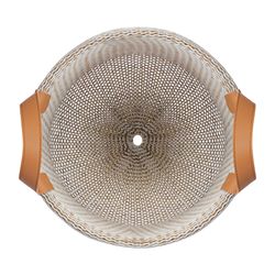 Корзина для хранения Sustainable collection, Ø27х25 см, бежевая