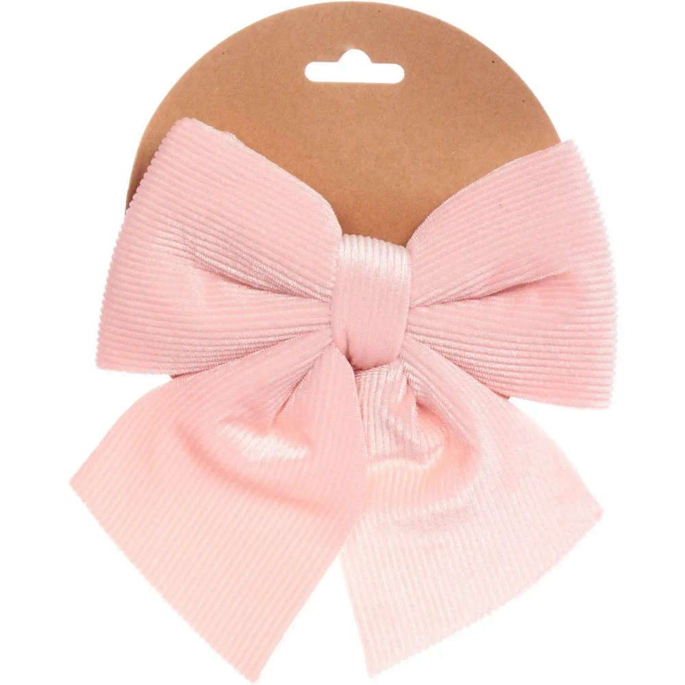 Бант на ёлку «Богема» 15*20 см, розовый