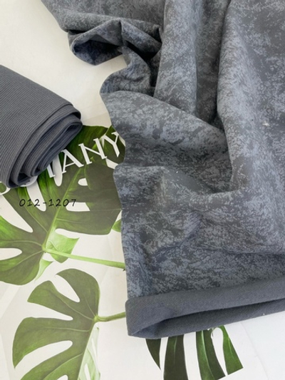 СЕРЫЙ - Кашкорсе с лайкрой, компакт пенье (КРВ330)