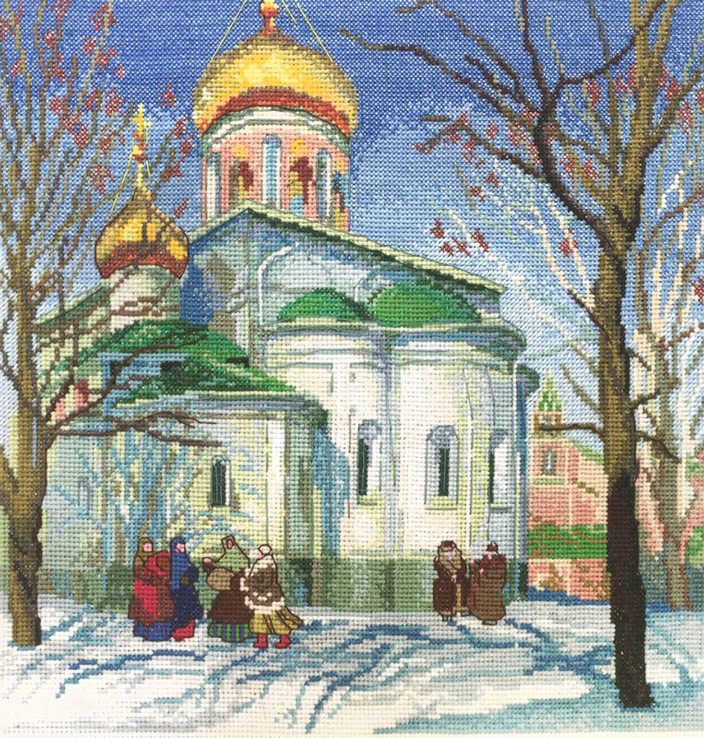 Набор для вышивания "Февраль" 25 х 25 см (Россия)