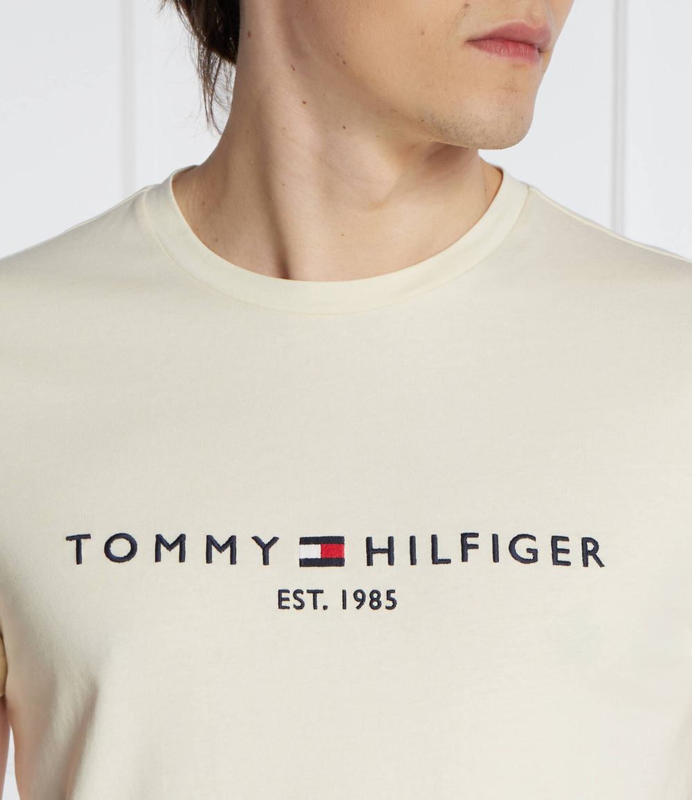 Футболка Tommy Hilfiger - кремовый(MW0MW11797)