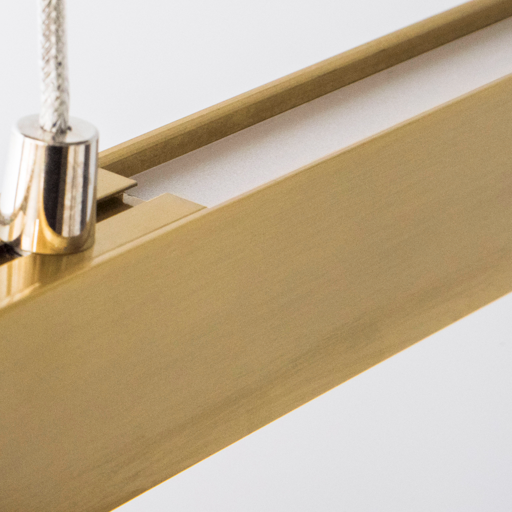 748303 Люстра SATURNO LED 36W 2600LM 70G ЗОЛОТО 3000-6000K