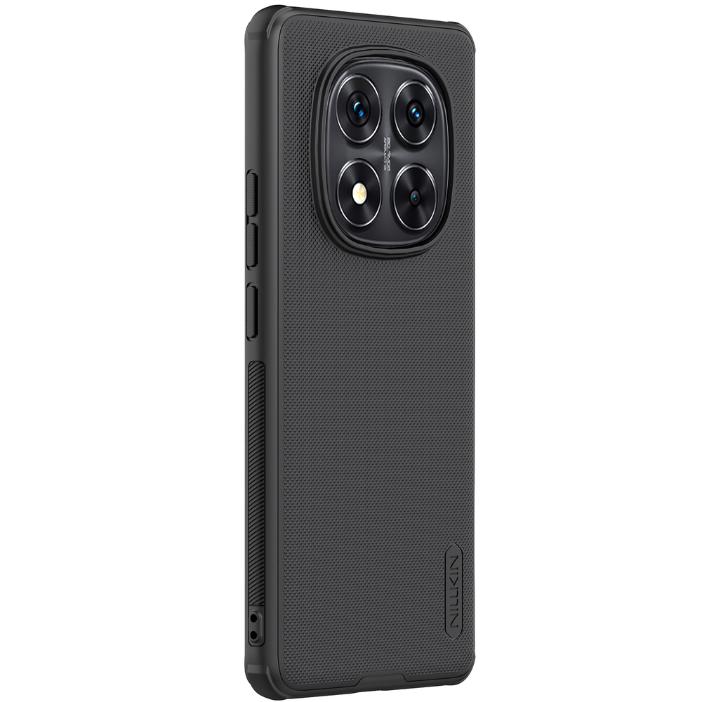 Чехол усиленный от Nillkin c встроенным круглым магнитом для Xiaomi Redmi Note 14 Pro+ 5G, серия Super Frosted Shield Pro Magnetic Case