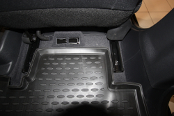 Коврики в салон RENAULT Scenic III 06/2010-, 3 шт. (полиуретан) Element.NLC.41.23.210K
