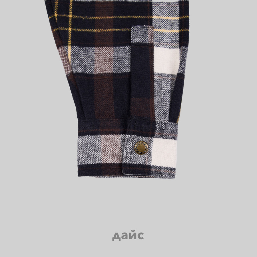 Рубашка мужская Dickies Nimmons Plaid Long Sleeve Shirt артикул:WLR19NCK - купить в магазине Дайс