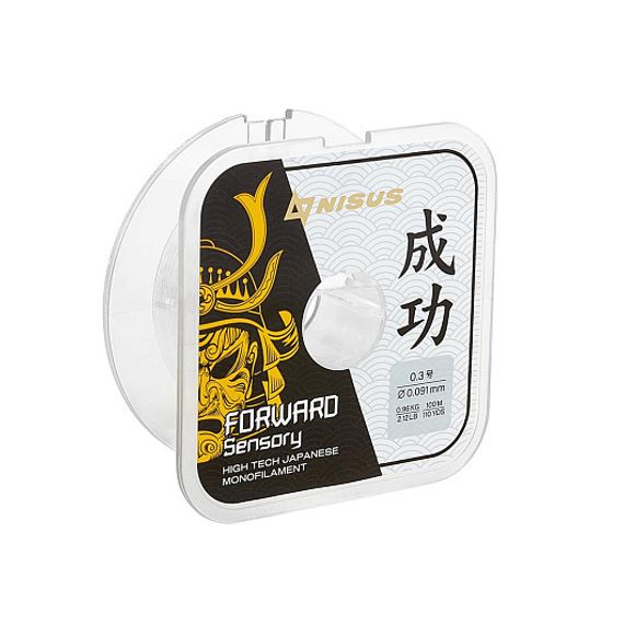 Леска FORWARD Sensory 0,091mm/100m Nylon Transparent (N-FS-0091-100) Nisus