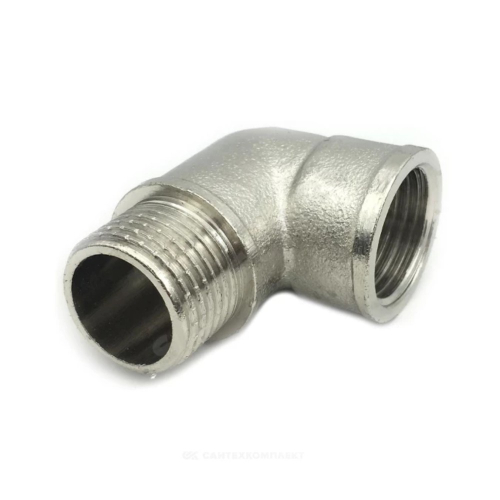 Угольник SantechSystems лат Ду15 м/р никель