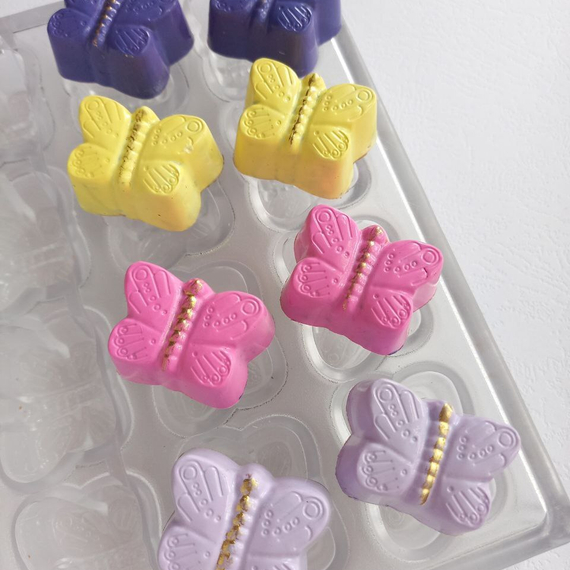 322 | Форма для шоколадных конфет &quot;Бабочка&quot; (275*175 мм)