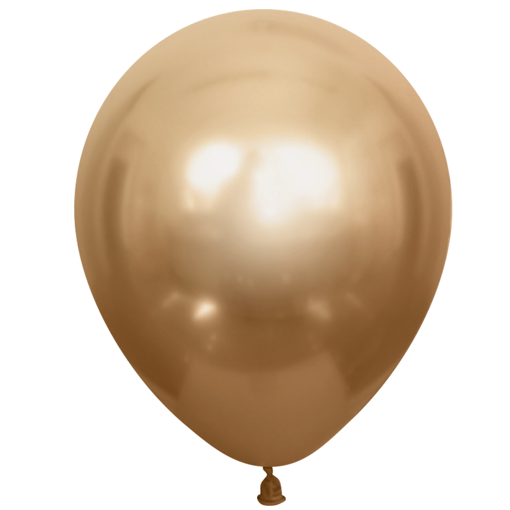 Шар (12''/30 см) Золото (522), хром, 50 шт.