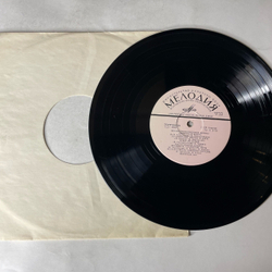 Винтажная виниловая пластинка LP Песни Великой Отечественной Войны (СССР 1977) Священная Война