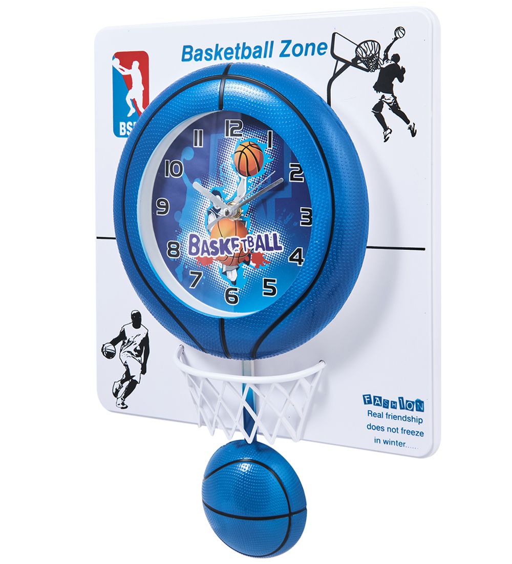 CL-45/2 Часы «Баскетбольный мяч» синий