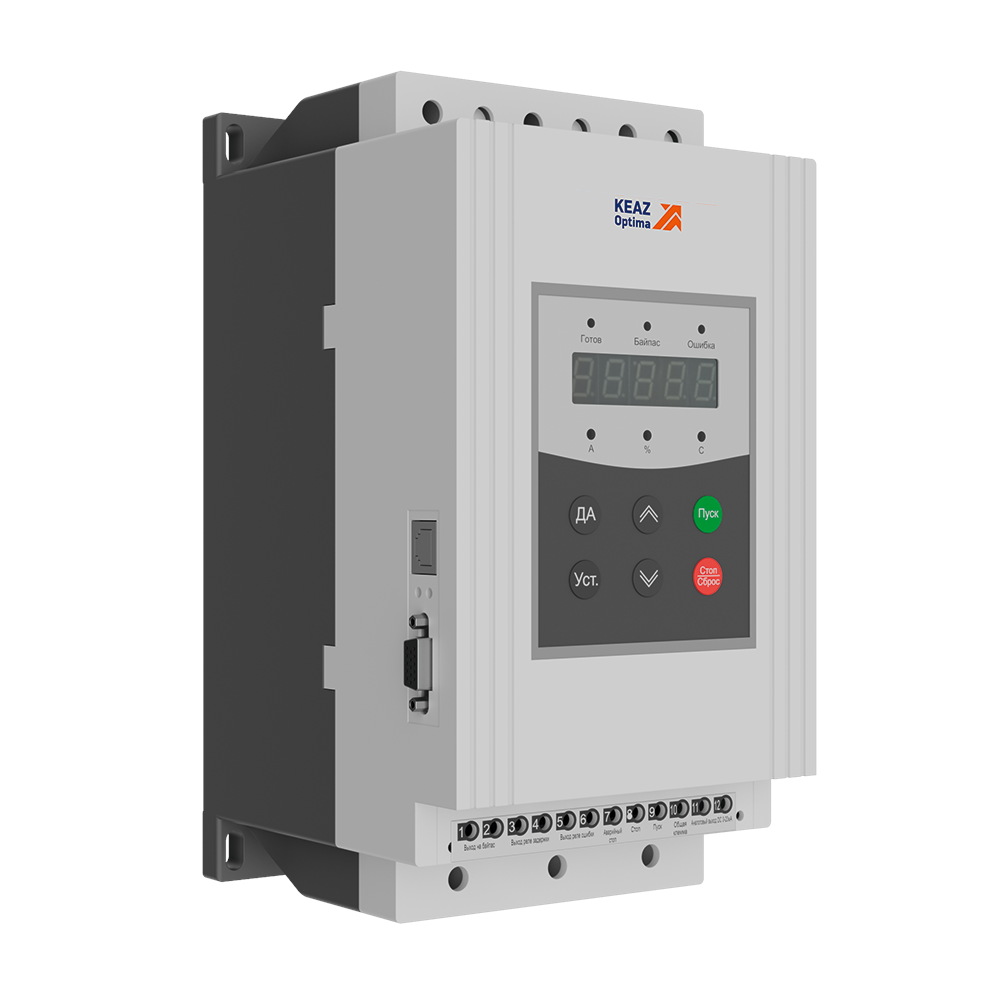 Устройство плавного пуска OptiCor S-450К-380-0-L 900А КЭАЗ 301340
