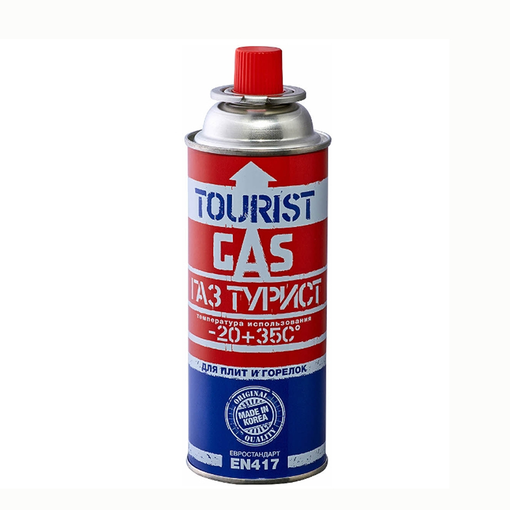 Баллон газовый цанговый Tourist 220г