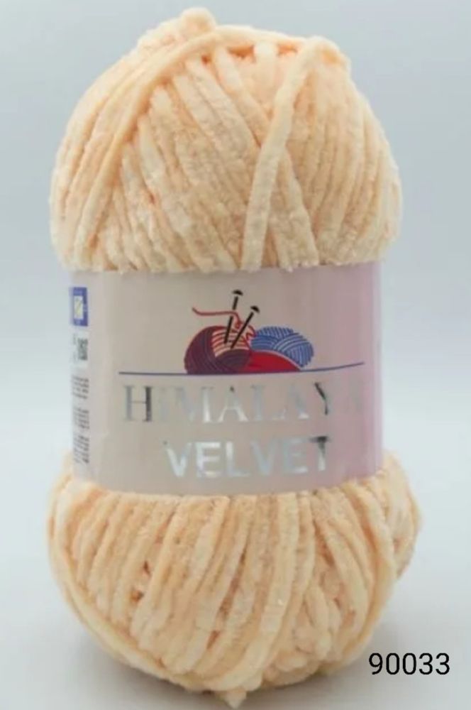 Пряжа плюшевая Himalaya Velvet (Хималая вельвет)