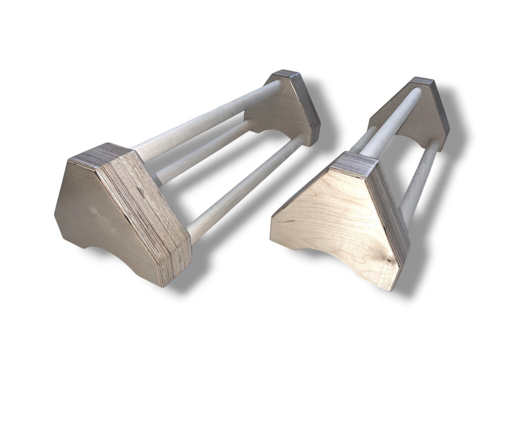 Стоялки гимнастические усиленные - деревянные