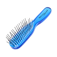 Щетка для распутывания детских волос с ультра-мягкими щетинками цвет голубой Hercules Junior 8104 Blue