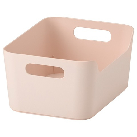 IKEA UPPDATERA  (ИКЕА УППДАТЕРА)  -  Контейнер, светло-розовый, 24x17 см