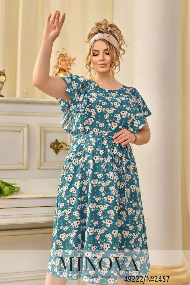 Платье 2457-морская волна Minova