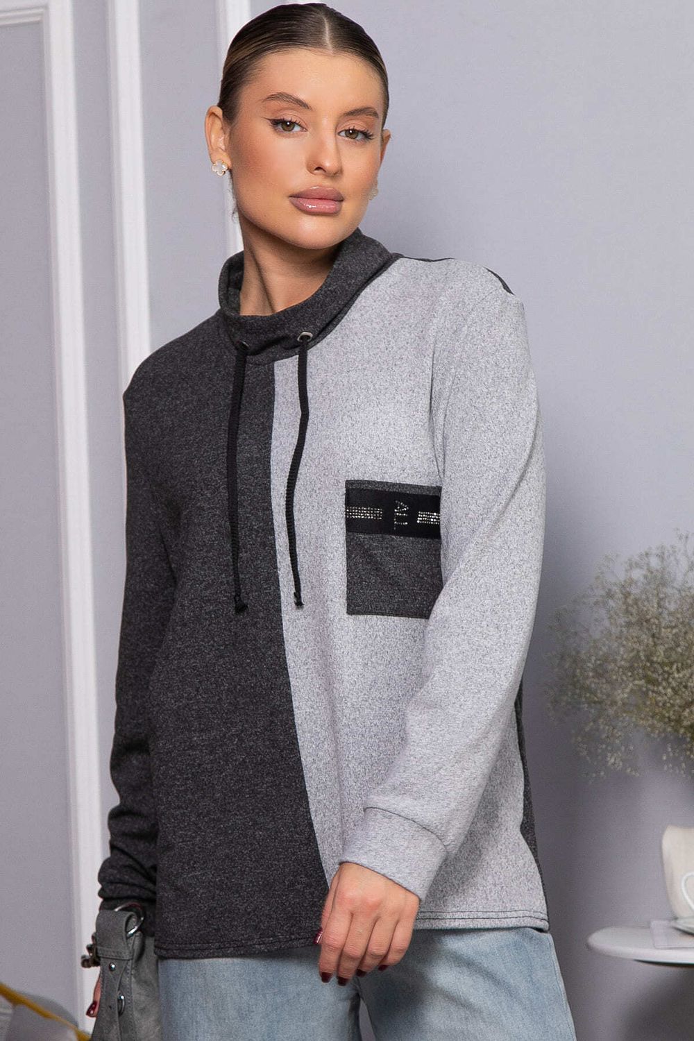 Джемпер Сорелия (серый) Б14378-50М LT Collection