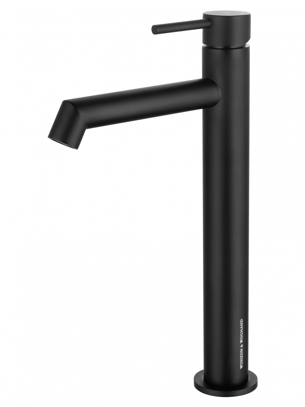 Смеситель для раковины высокий WONZON & WOGHAND, Черный матовый (WW-H1064-MB)
