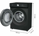 Стиральная машина LEX LWM08014BLTHID slim (q)