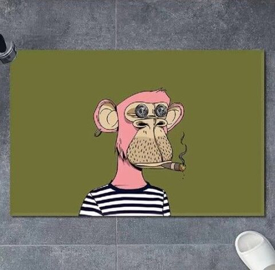 Коврик на пол для ванной и туалета противоскользящий 50х80, ковёр для спальни и дома