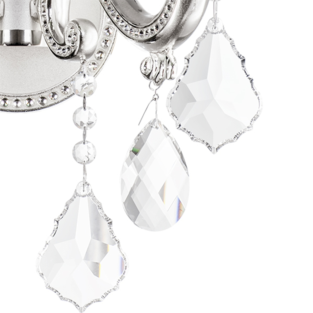 788624 Бра LUSSO 2х60W E14 ХРОМ