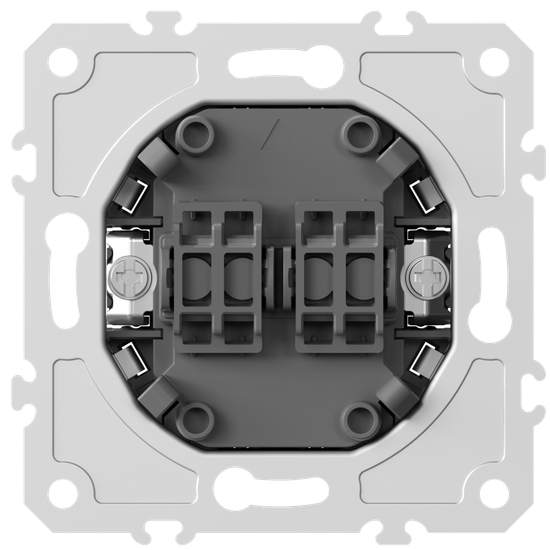 Механизм выключателя В2 с 3-х мест (перекрестного),  10A 250В~,  серия DB