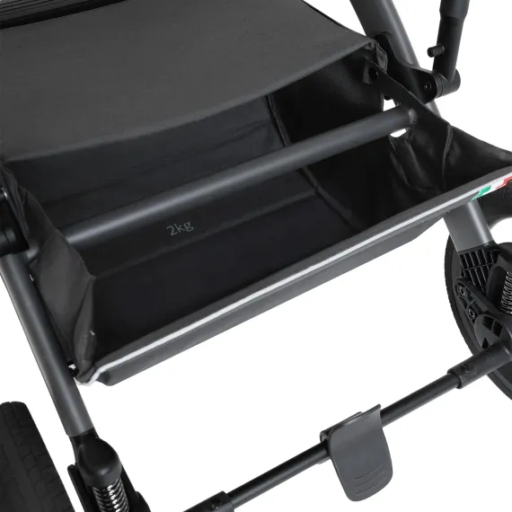 Коляска 2 в 1 SBL Dolce Dark Grey