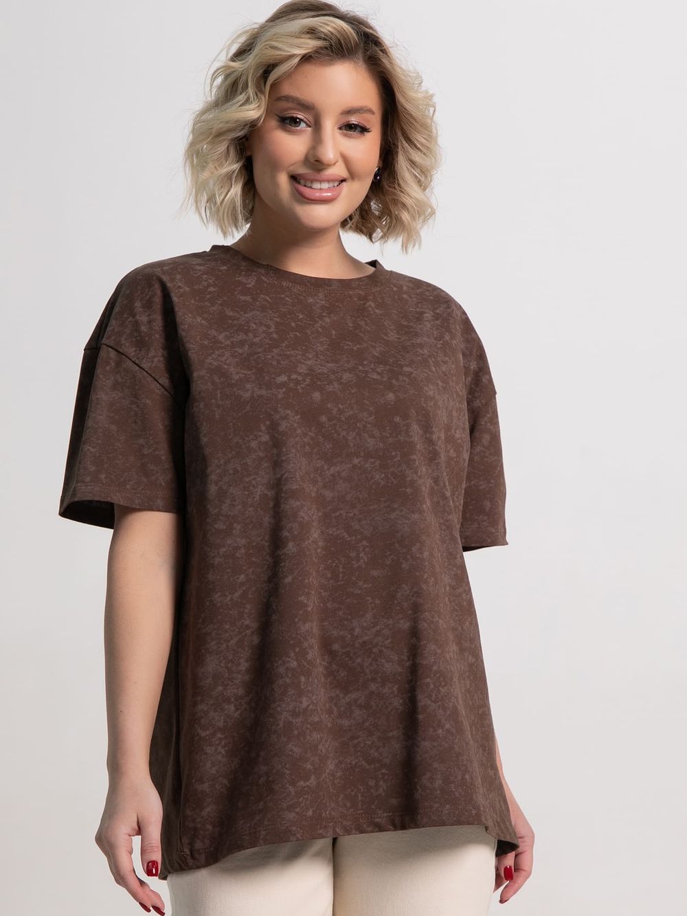 Футболка Ия (шоколад) Б15240-4М LT Collection