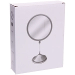 Зеркало настольное «ЭЛАНТРА», круг, цвет хром, 28,5*15см