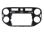Магнитола для Volkswagen Tiguan 2011-2016 (рамка черная, прямоуг. кнопка) - Vaycar VA81-0489 на Android 13, 8-ядер, 4G SIM-слот