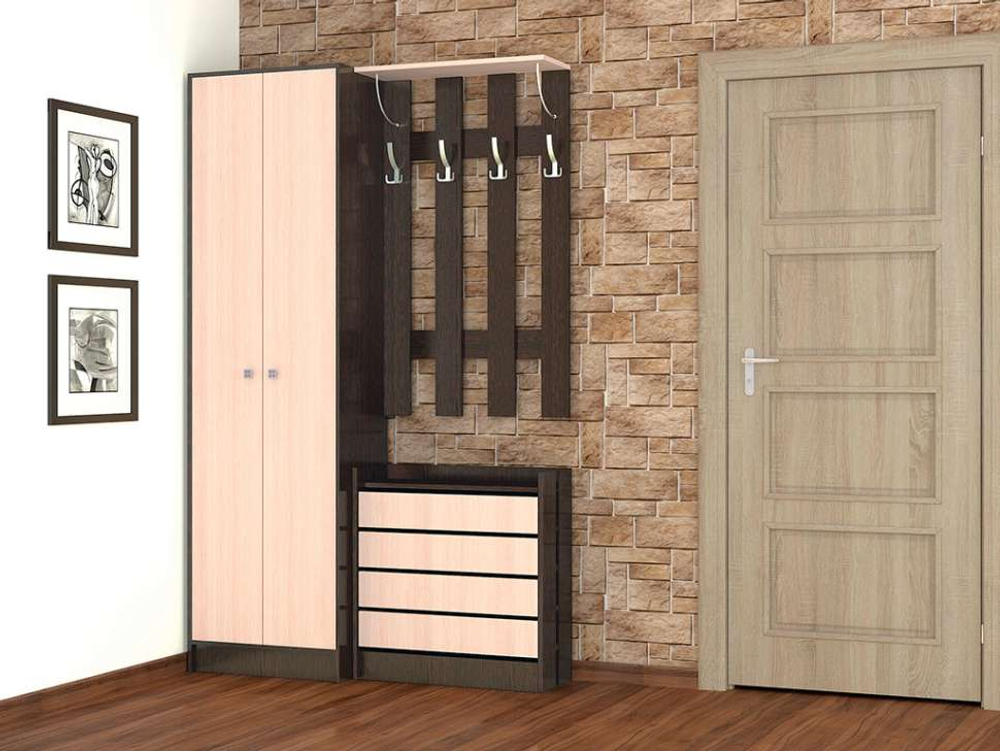 Вешалка Ямайка ЯПВ-1, венге