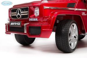 Детский Электромобиль BARTY Mercedes-Benz G63 AMG (12V/10ah) Tuning (HAL168) красный